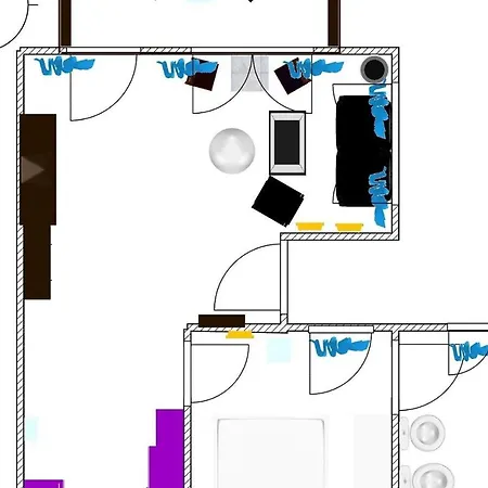 Aptos Monasterio De San Antonio 7 Apartmán
